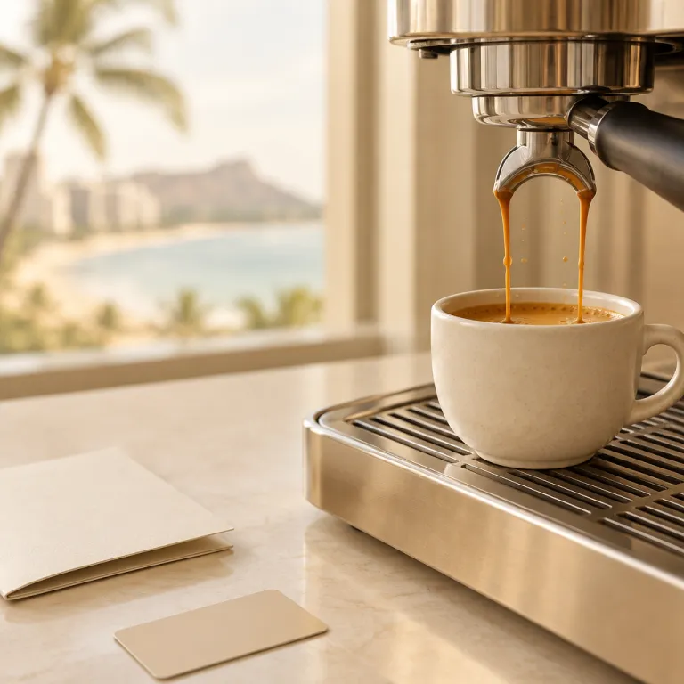 An elegant guide to the best coffee shops in Honolulu for hotel guests